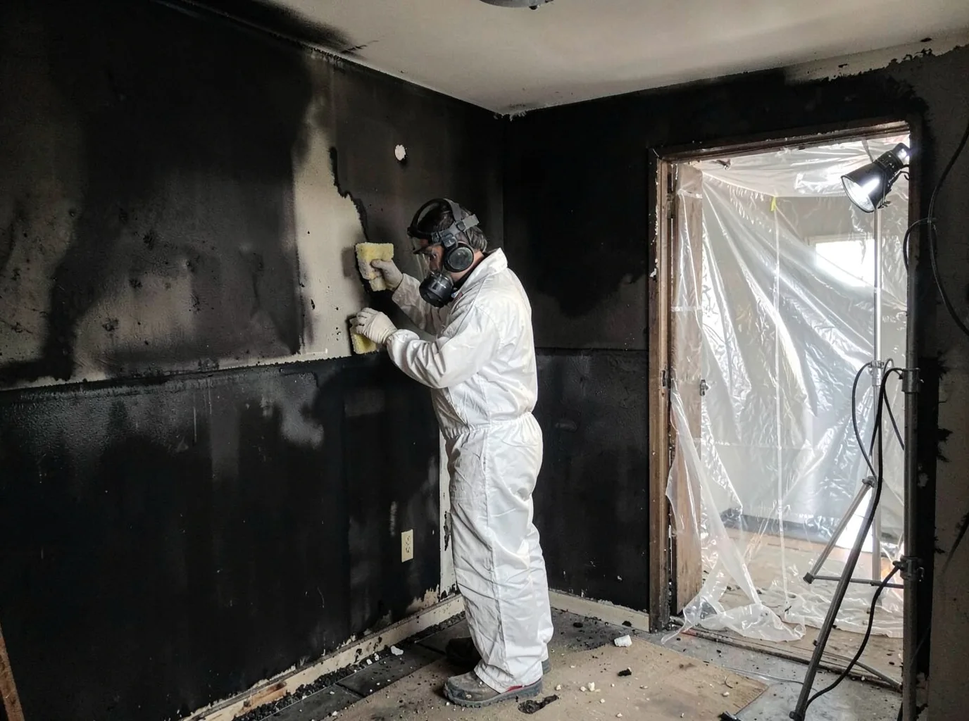 Fire Damage Restoration company in Freeport, MI
